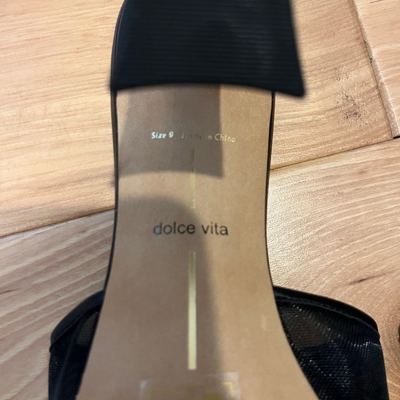 Dolce Vita Narda Heels Onyx Mesh Size 9 - Picture 6 of 8